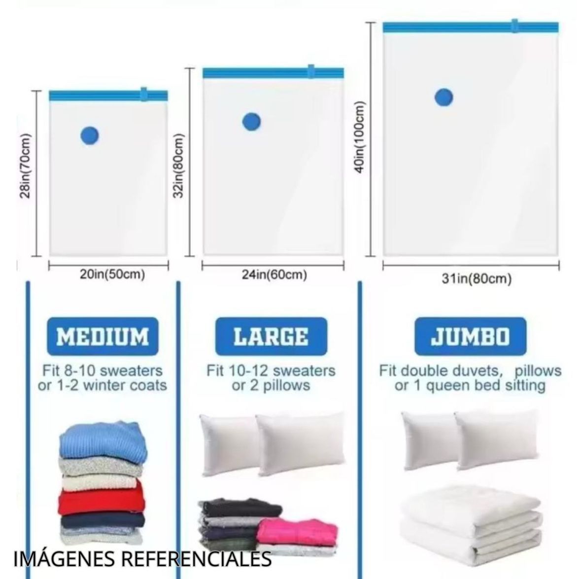 Set de bolsa al vacio con succionador disponible en Perú - Imagen 4