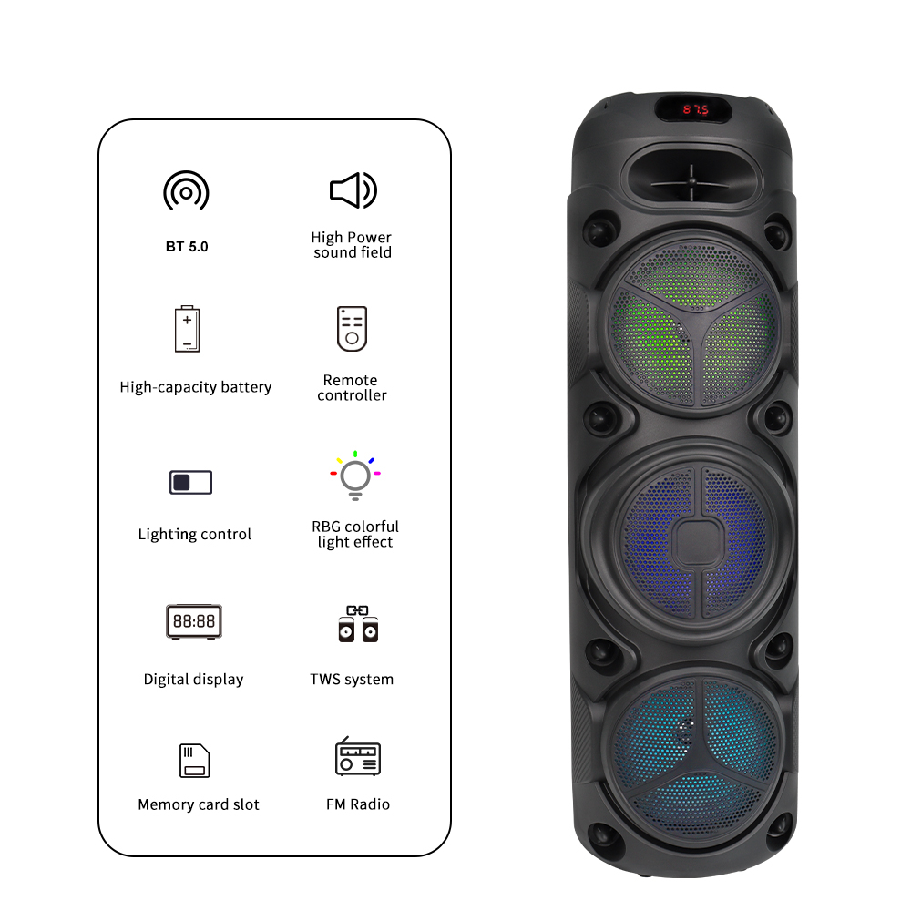 Parlante Multimedia recargable con larga duración. - Imagen 1 en peru