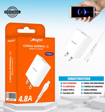 Cargador con entrada C en Perú